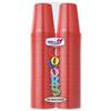 DOPLA SPA Bicchieri rossi 200cc - 100pz - bicchieri e calici plastica