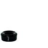 TABLE TOP PORCELLANE SRL Posacenere in melamina cm. 10x3 nero - posaceneri e gettacarte