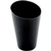 Gold Plast Spa Bicchierino conico nero 75 cc 25pz - plastica