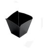 Gold Plast Spa Bicchierino finger food onda nero 25 pz - plastica