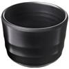 LEONE S.R.L. Bicchierino nero in melamina ø7,8x5,8 cm - 130 ml - coppette / finger food