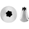 SAMBONET PADERNO INDUSTRIE S.P.A. Bocchetta foro a stella mm 14 inox - set bocchette