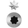 SAMBONET PADERNO INDUSTRIE S.P.A. Bocchetta foro a stella mm.11- 7 punte inox - set bocchette