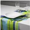 RO.IAL SRL Tovagliolo onda 40x40 verde/lime/blu 50 pz - tovaglioli