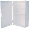 Armadio farmacia 1 porta in plastica bianca con 3 vani - attrezzature