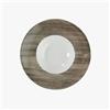 Tognana Porcellane S.p.A. Piatto fondo gourmet cm 27 b-rush grigio - piatti fondi tondi