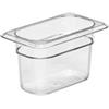 Vasca gn 1/9 h 100 policarbonato - cambro - vasche policarbonato