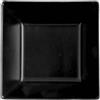 Piatto fondo nero 17x17 cm - boston / tokyo / monaco - piatti fondi quadrati