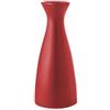 Bottiglia saké rossa cm.7x16,8h. fuji - caraffe / decanter / thermos