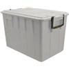 Mobil Plastic S.p.A. Food box professionale 60 lt con coperchio pp bianco contenitore alimentare sovrapponibile con manici - contenitori