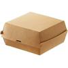 LEONE S.R.L. Scatola hamburger cm. 12x12x7 pz. 50 - bamboo