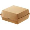 LEONE S.R.L. Scatola hamburger cm. 16x16x9 pz. 50 - bamboo