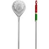 Lilly Codroipo Srl Pala per cuocere forata olimpia saldata, 27cm - h 170cm inox lilly codroipo - pale pizza