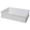 GENUS DEI SRL Vaschetta impasto pizza 40x30x10 cm bianca - genus dei - contenitori
