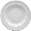Piatto frutta cm 22 bianco emotion - piatti piani tondi