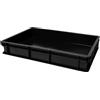 GENUS DEI SRL Vaschetta per impasto pizza 60x40x10 cm nera - genus dei - contenitori