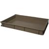 GENUS DEI SRL Vaschetta impasto pizza 60x40x7 cm marrone - genus dei - contenitori