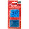 FLORIDA di Vita Luigina e Lamberto s.n.c Candele per compleanno blu 24pz - candele