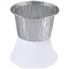 CUKI COFRESCO SRL Vaschette tonde t63g 100 pz cuki - carta&plastica