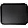 GENUS DEI SRL Vassoio 45,6x35,6 - nero - vassoi pizza