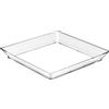 Gold Plast Spa Vassoio medium plate trasparente pz. 12 13x13cm - plastica