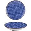 FADE S.P.A. Piatto pastabowl cm 25 blu active bubble fade - piatti fondi tondi