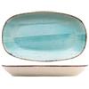 Vassoio ovale blu gural avanos cm 29x17 - piatti / vassoi ovali