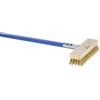 GI.METAL SRL Spazzola forni elettrici, altezza ridotta 6cm, setole ottone manico 60 - spazzole per forno