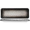 Vassoio rettangolare 30x10,8 nero shade nbc - piatti piani rettangolari