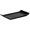 TABLE TOP PORCELLANE SRL Vassoio rettangolare nero cm 26x12,5x2,5 - piatti piani rettangolari