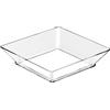 Gold Plast Spa Vassoio small plate ps trasparente 65x65mm pz. 25 - plastica