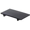 LEONE S.R.L. Vassoio sushi nero in melamina - 27x18x2,3 cm - - vassoi