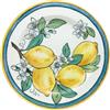 Piatto ischia rotondo cm 31 lemon saturnia - piatti piani tondi