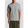 LYLE & SCOTT T-shirt relaxed - Grigio chiaro melange