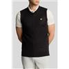 LYLE & SCOTT Gilet in lana merino - Nero