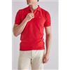 SCOTCH & SODA Polo in cotone bio - Rosso