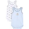 CHICCO 2 body - Bianco e celeste