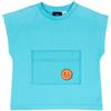 CHICCO T-shirt e trousse - Celeste