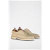DAN JOHN Stringate in pelle scamosciata - Beige