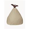 Ferm Living Kids Pouf sacco in cotone organico Pear Bean
