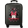 Disney My Pretty Bow Valigia da cabina nera 38 x 55 x 20 cm rigida ABS chiusura a combinazione laterale 34L 2,66 kg 4 ruote doppie bagaglio a mano