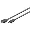 Microconnect USB3.1CAMIB3.06 cavo USB USB 3.2 Gen 2 [3.1 Gen 2] 0,6 m USB C Micro-USB B Nero (USB-C to USB 3.2 1 Gen 1 - Micro