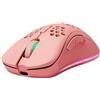 Deltaco PM80 Gaming Mouse Wireless UltraLight RGB Pink