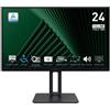 MSI Pro MP245PG Monitor PC 605 cm 23.8 1920 x 1080 Pixel Full HD LCD Nero (MSI PRO MP245PG 60cm 238 FHD IPS 4)
