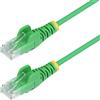 StarTech.com Cavo Ethernet CAT6 Verde da 50cm; Patch UTP con Plug RJ45 Antigroviglio e Rilievi di Trazione, Cavo Lan Slim in Ra