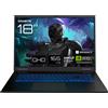 GIGA-BYTE GIGABYTE GAMING A18 3VHK3FRC64SH laptop AMD Ryzen™ 7 260 Computer portatile 45,7 cm (18) WQXGA 32 GB DDR5-SDRAM 1 TB SSD NVI