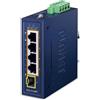 PLANET Industrial 4-Port PoE + 1-Port