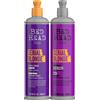 TIGI Kit Bed Head Serial Blonde Purple Toning Shampoo 400ml + Conditioner 400ml