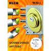 Disec Bds68D1P Serratura Al Atra Sferik, Ottone, 25 mm, neutro