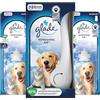 Glade Sense & Spray, Profumatore con sensore di movimento, Fragranza Refreshing Air™, Combatte gli odori degli animali domestici, Formato da 1 base + 3 Ricariche